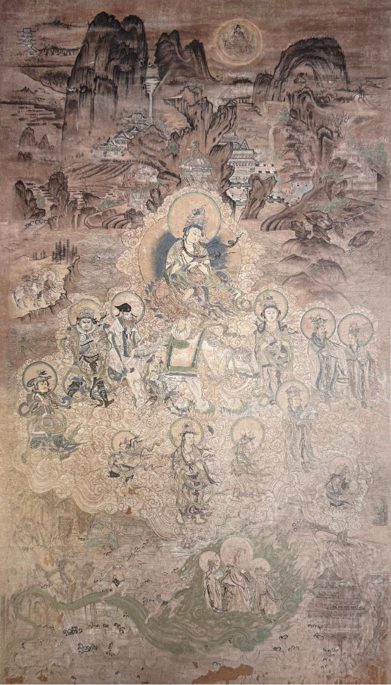 榆林窟壁画（普贤经变图）