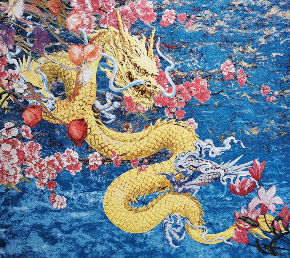 金龙探春